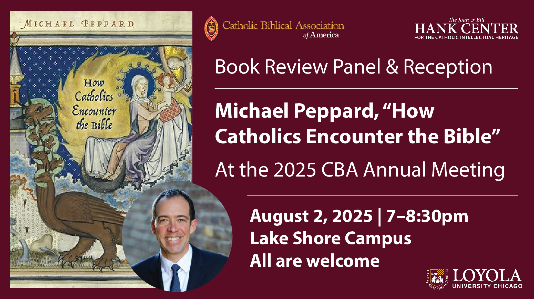 CBA 2025 Book Review Panel with Michael Peppard